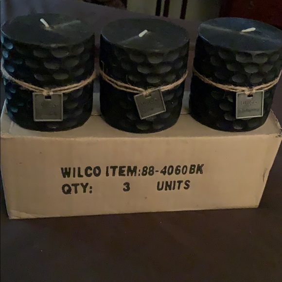 Set of 3 white musk fragrance candles... - Picture 1 of 1